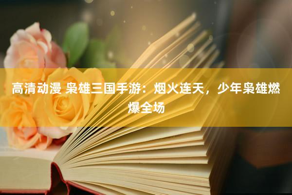 高清动漫 枭雄三国手游：烟火连天，少年枭雄燃爆全场