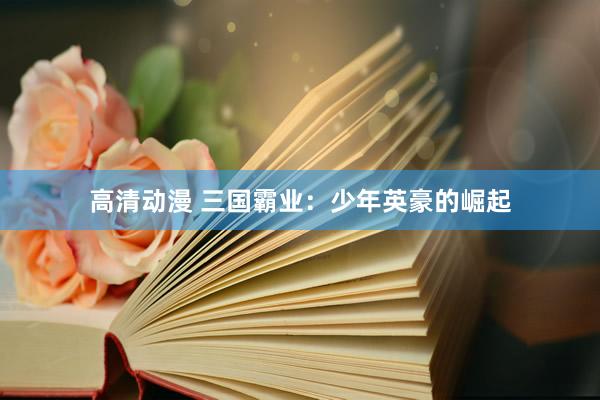 高清动漫 三国霸业：少年英豪的崛起