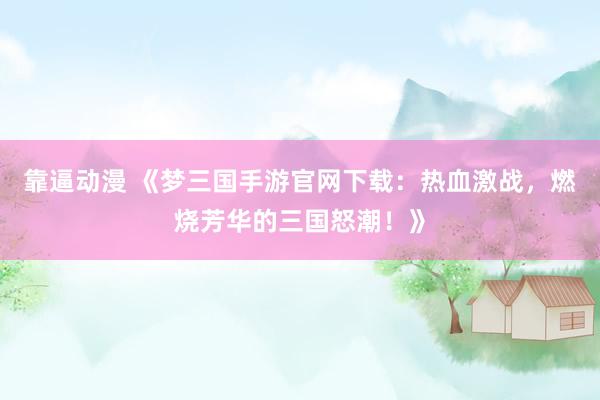 靠逼动漫 《梦三国手游官网下载：热血激战，燃烧芳华的三国怒潮！》